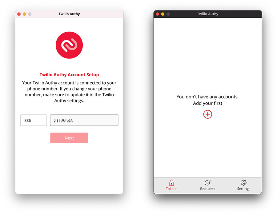 兩步驟驗證 Authy