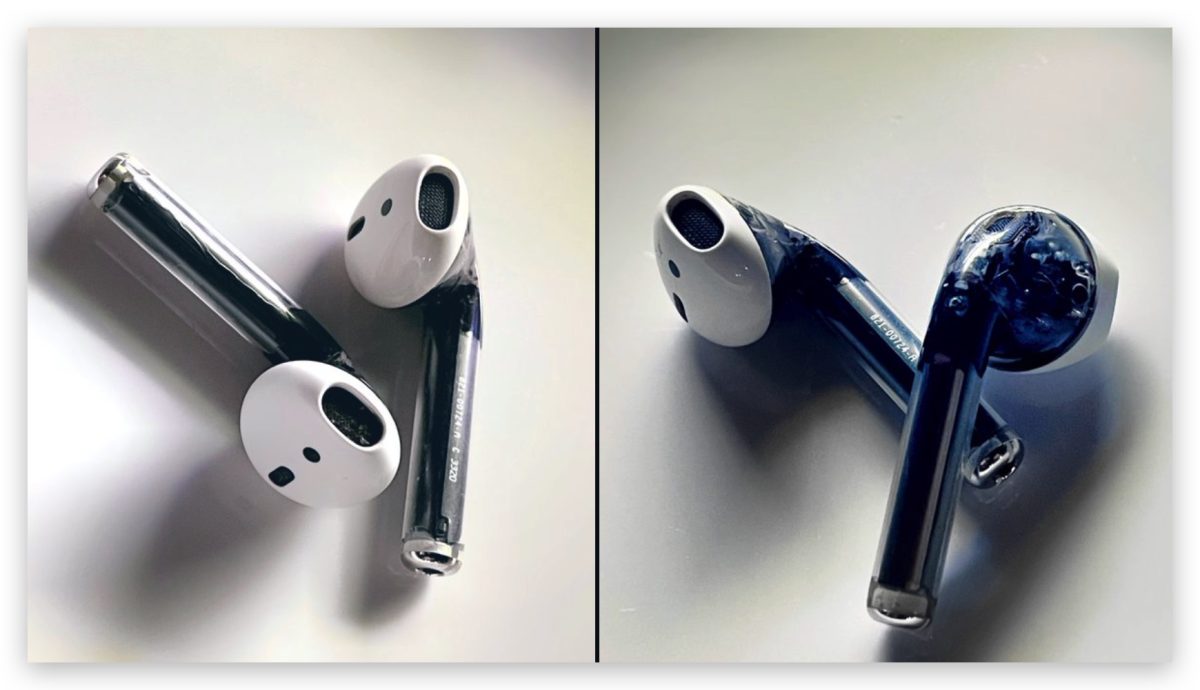 AirPods 半透明