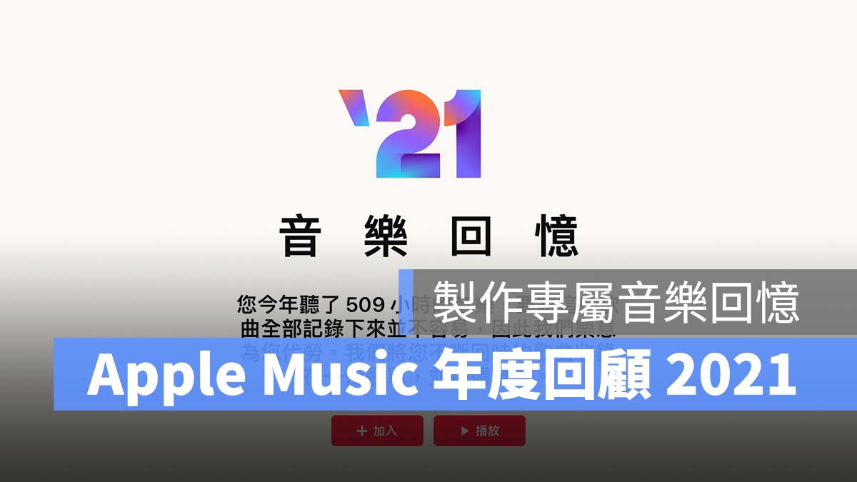 Apple Music 年度回顧 音樂回憶