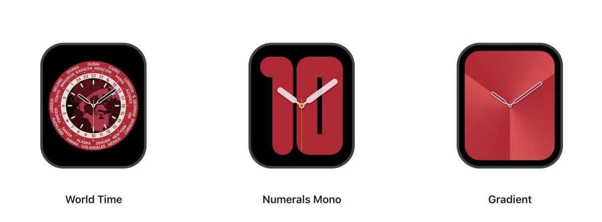 Apple Watch RED 錶面