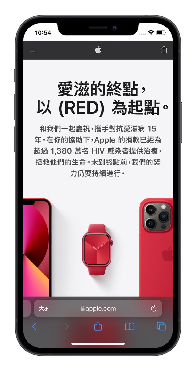 Apple Watch RED 錶面