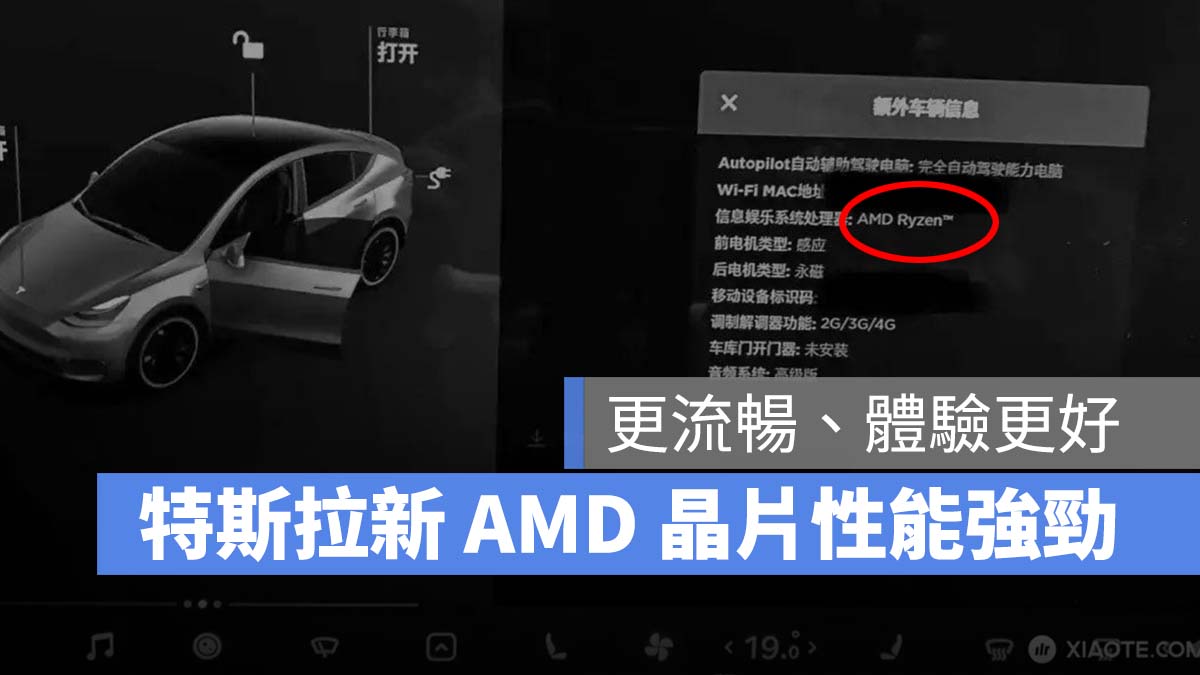 特斯拉 Tesla AMD Ryzen Model Y