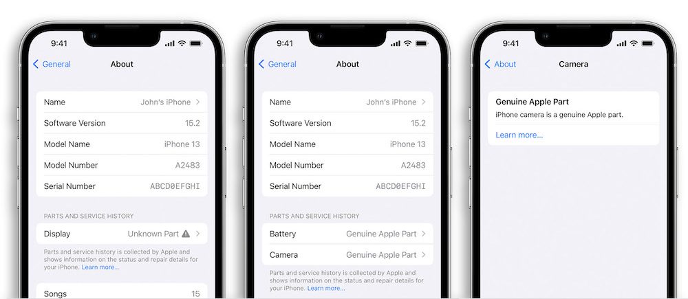iPhone 維修紀錄