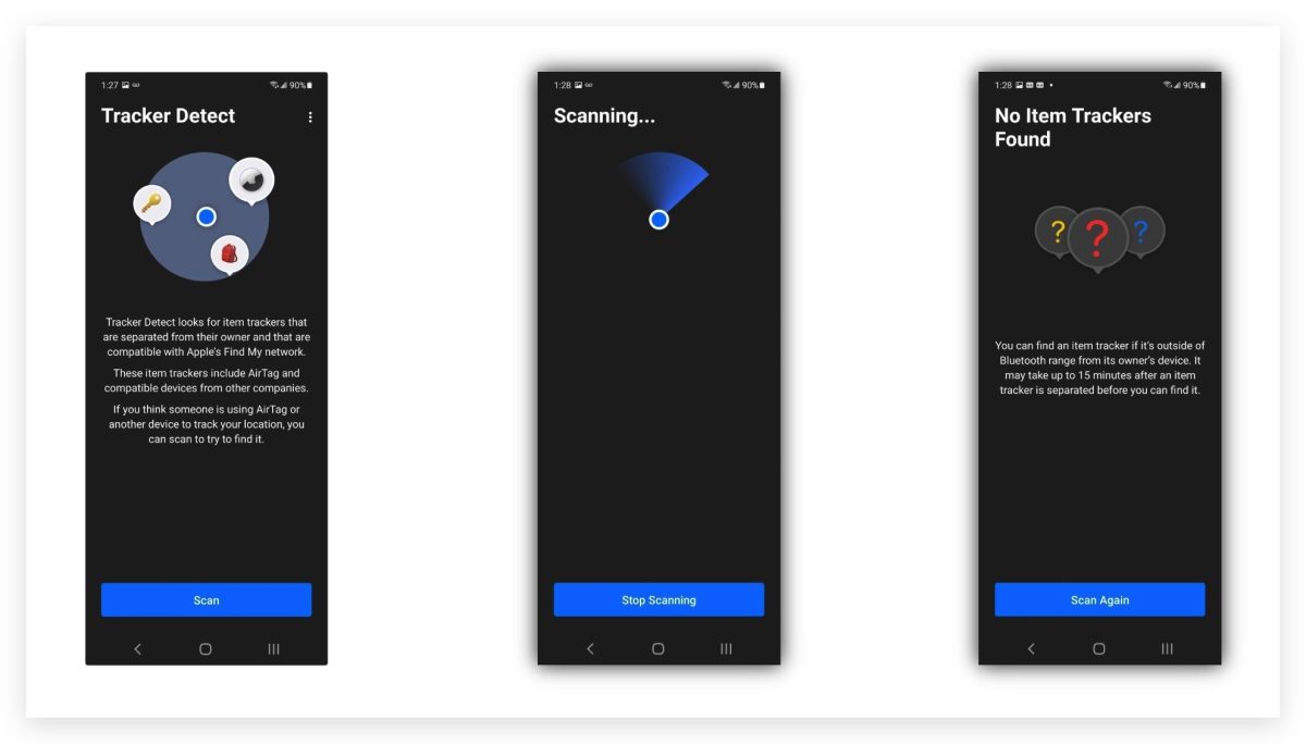 AirTag Android app 反追蹤