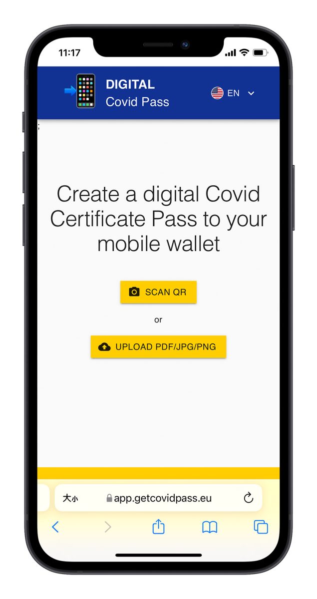 數位疫苗護照 加入 Apple Wallet 錢包