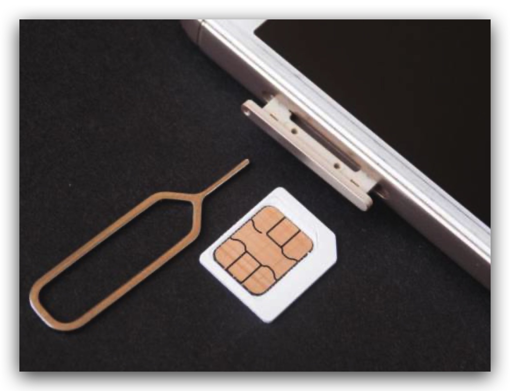 iPhone 移除實體 SIM 卡