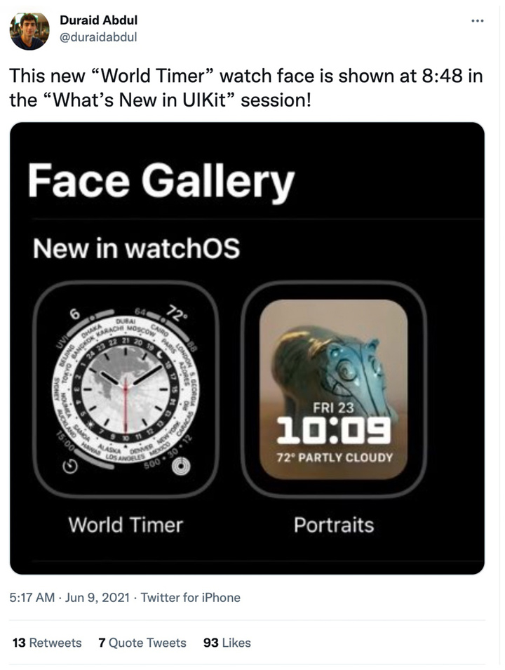 Apple Watch 錶盤 好看的原因 分析