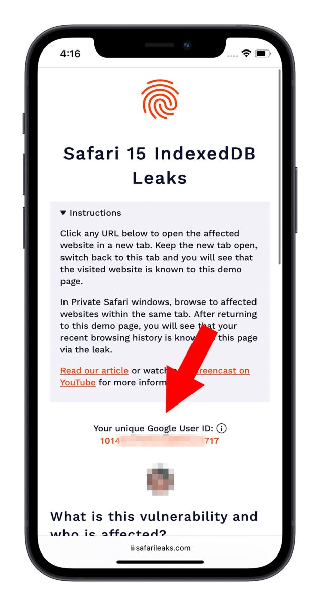 Safari 漏洞 Bug 跨網站追蹤