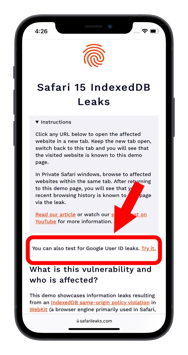 Safari 漏洞 Bug 跨網站追蹤