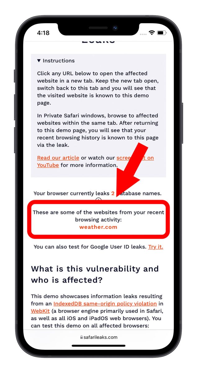 Safari 漏洞 Bug 跨網站追蹤