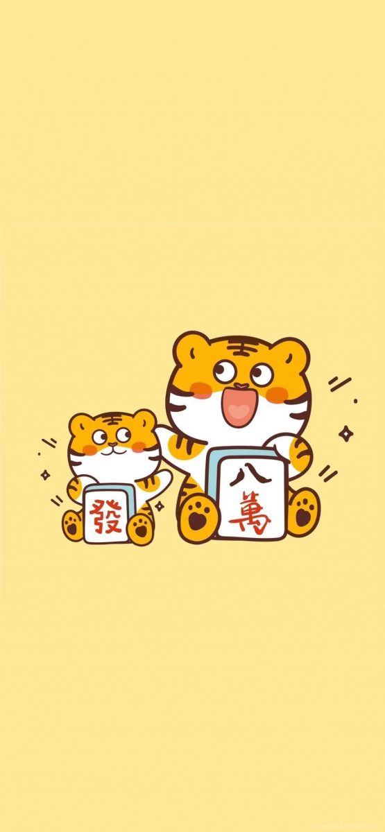 2022 虎年春節 過年桌布