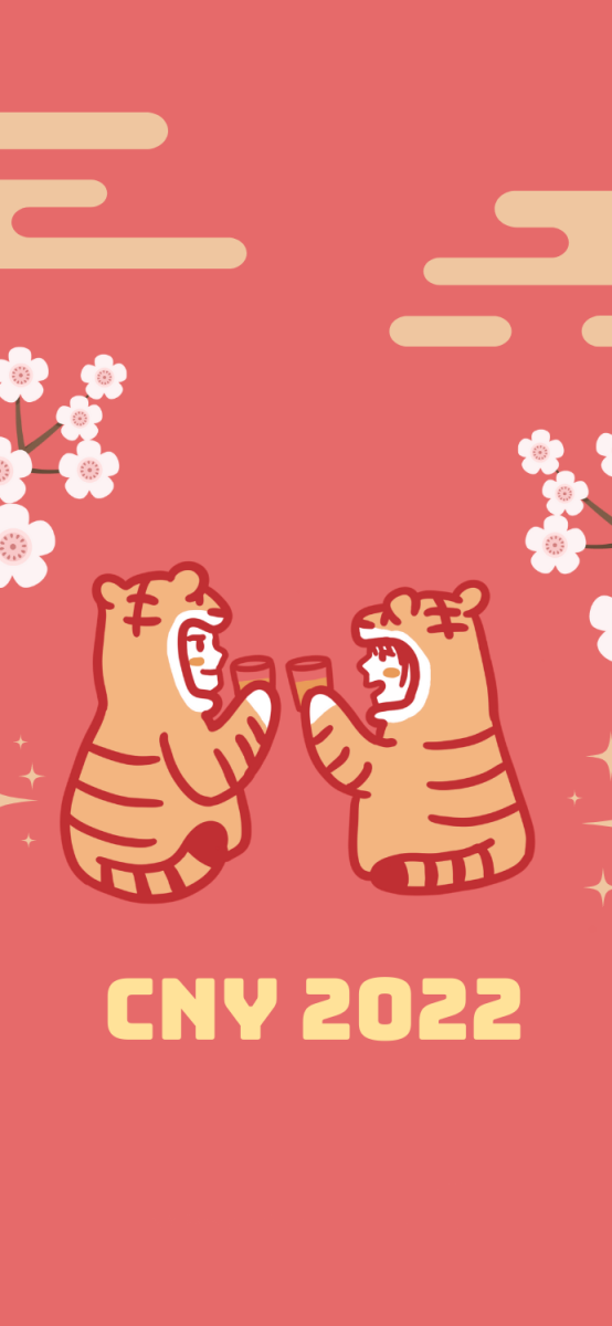 2022 虎年春節 過年桌布