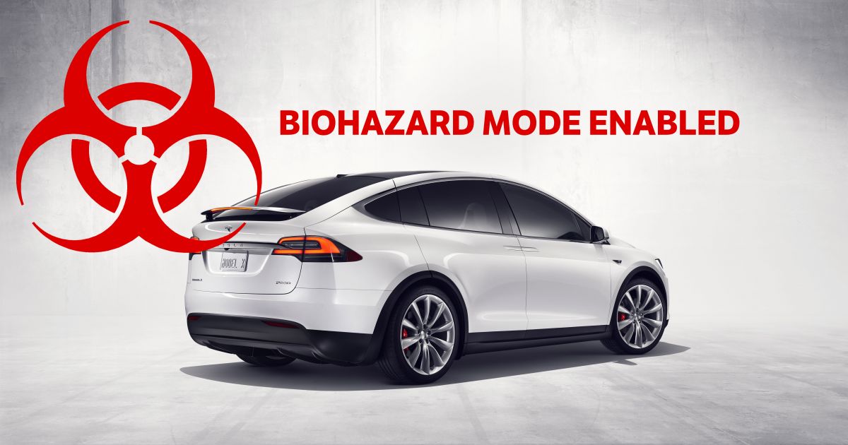 特斯拉 Tesla Model Y 生化防禦模式