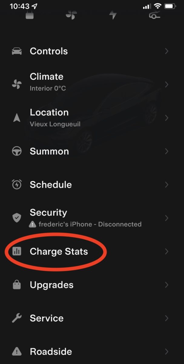 特斯拉 Tesla 充電數據統計