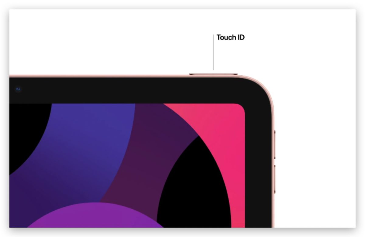iPad Air 5 電源鍵 Touch ID