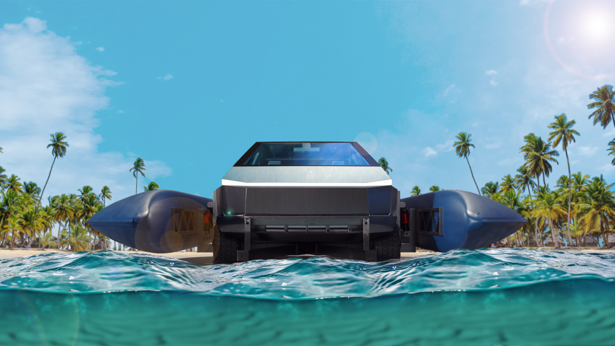 特斯拉 Tesla Cybertruck Cybercat 水上配件