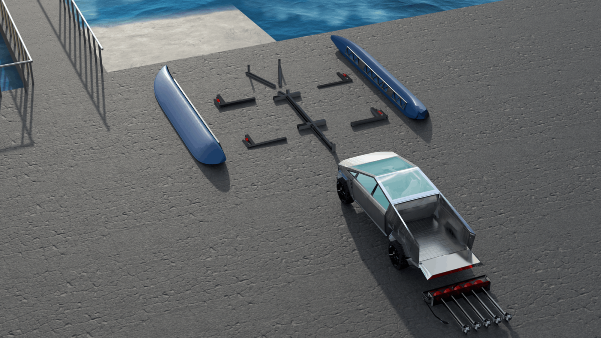 特斯拉 Tesla Cybertruck Cybercat 水上配件