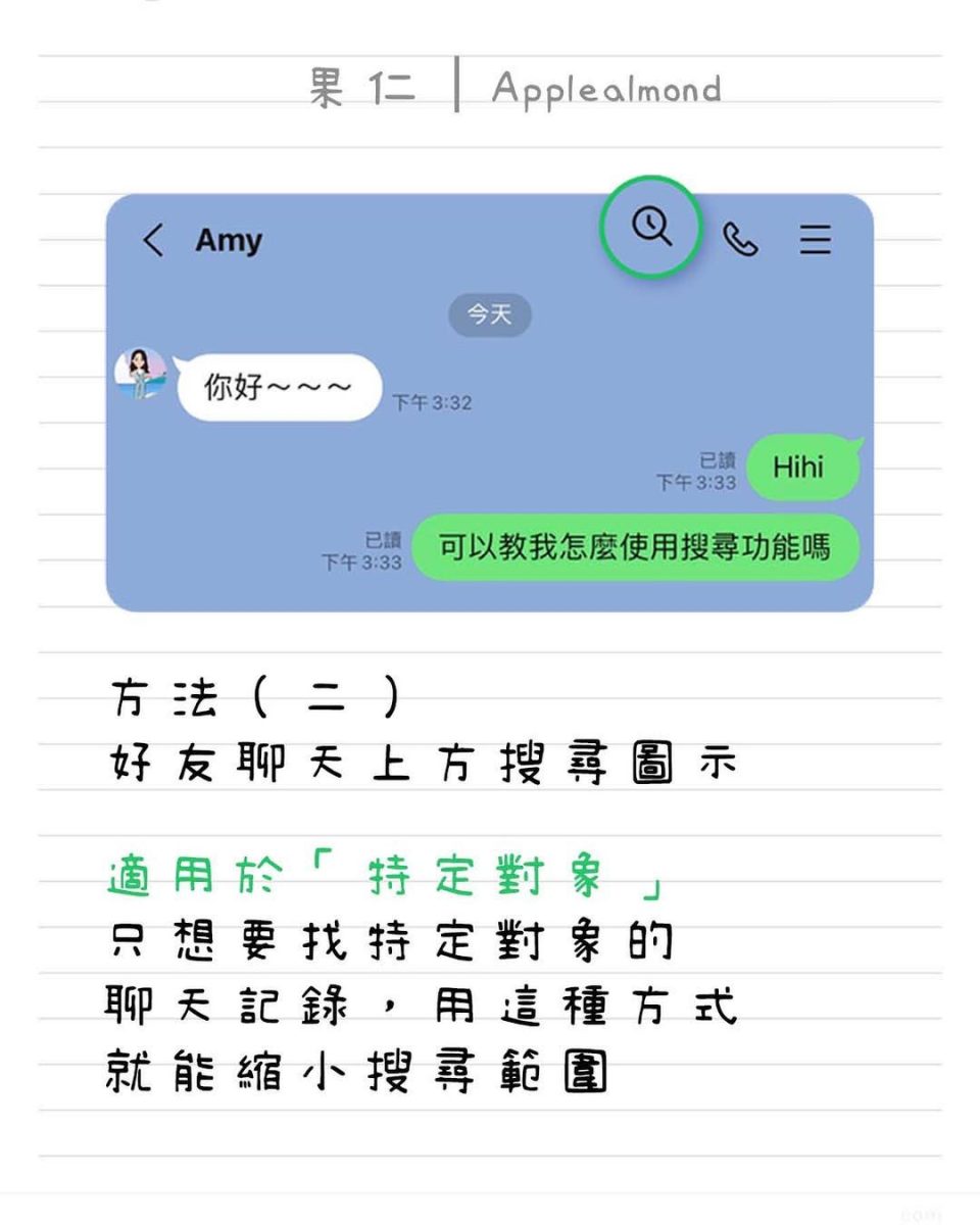 LINE 搜尋技巧