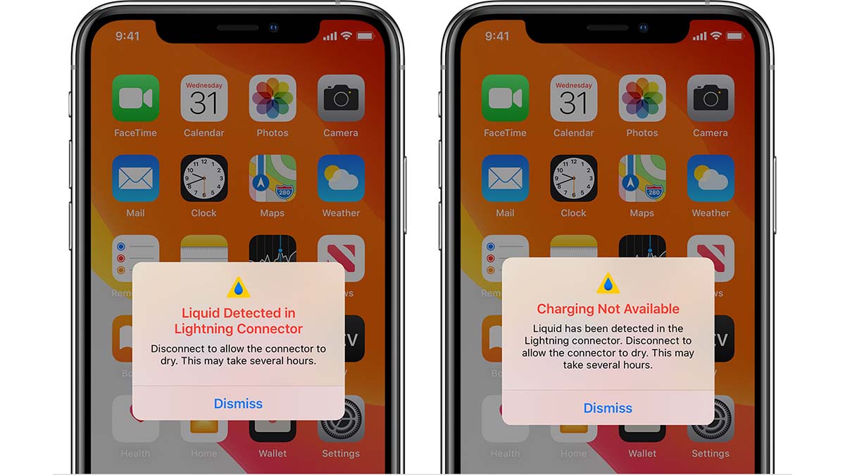 iPhone 進水 無法充電