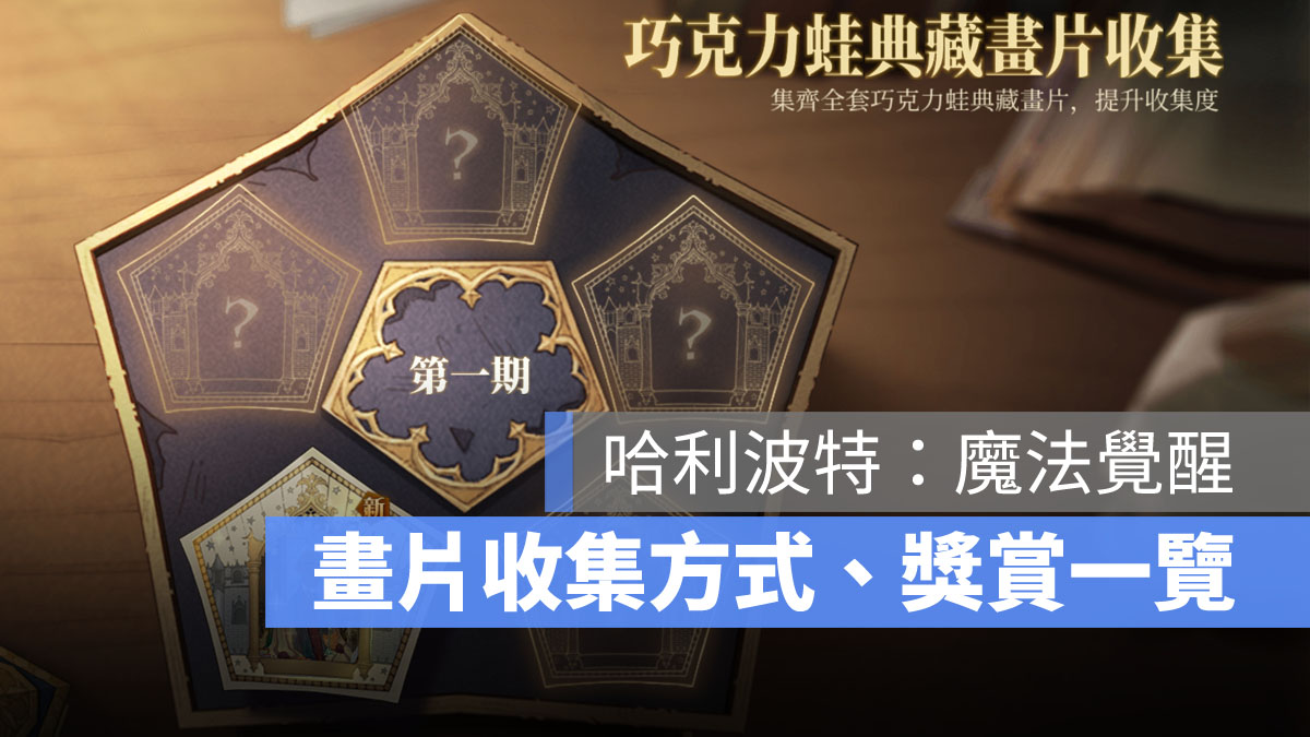 哈利波特魔法覺醒 巧克力蛙 畫片收集