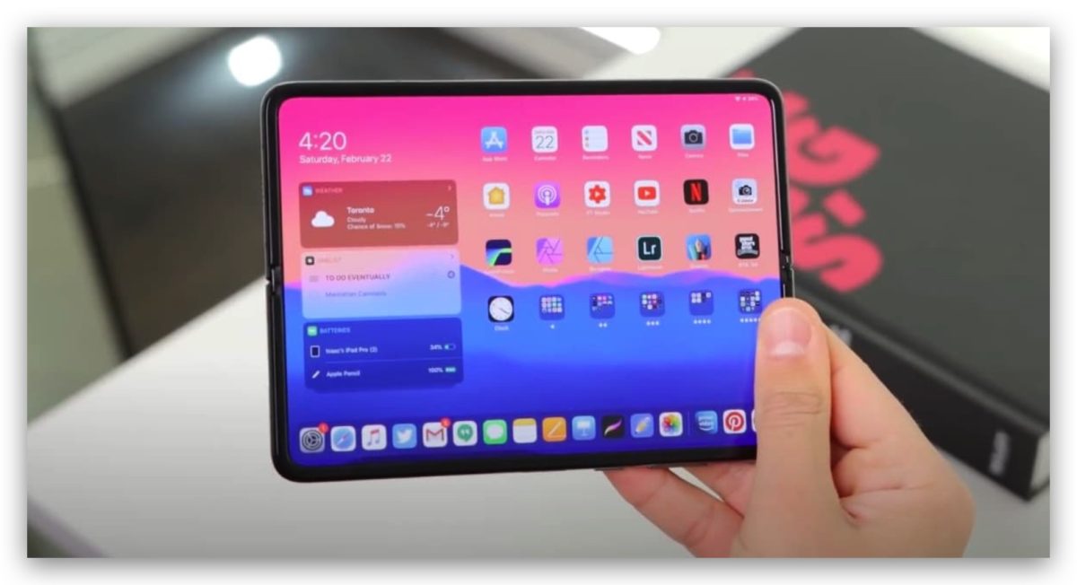可折疊 iPhone MacBook