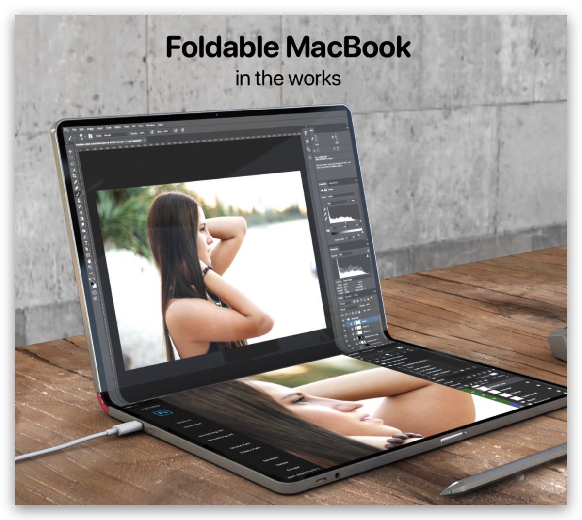 可折疊 iPhone MacBook
