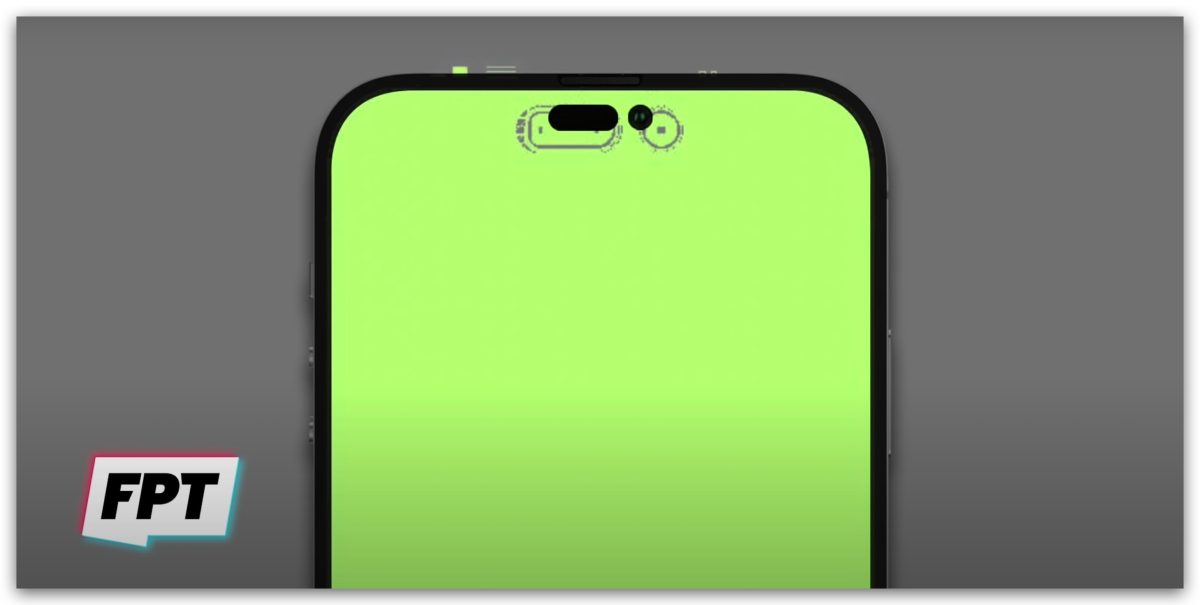 iPhone 14 Pro 瀏海 打孔 設計稿外流