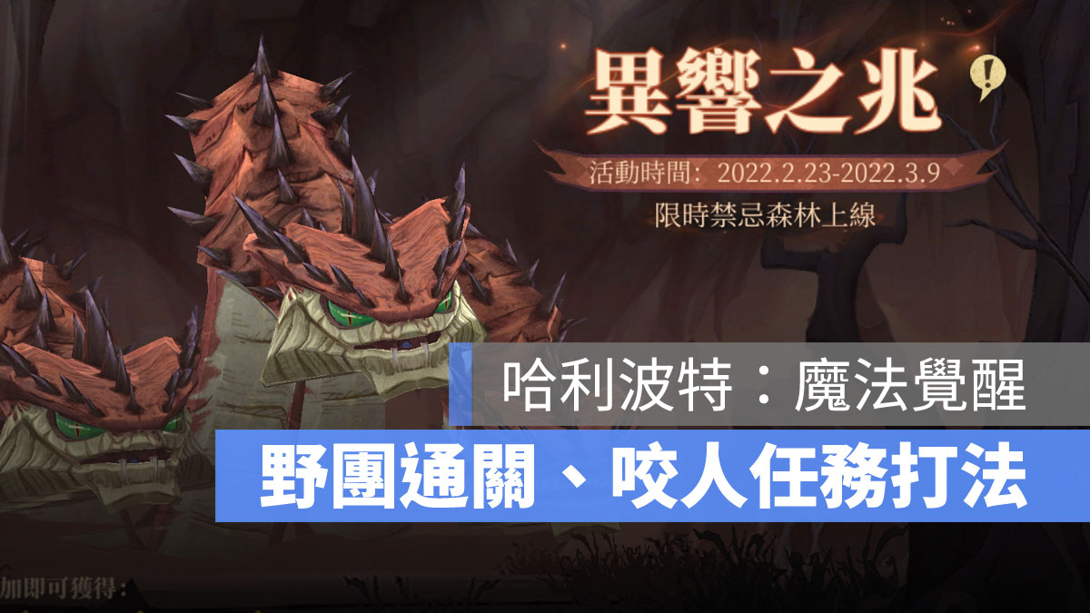 哈利波特魔法覺醒 異響之兆 通關攻略