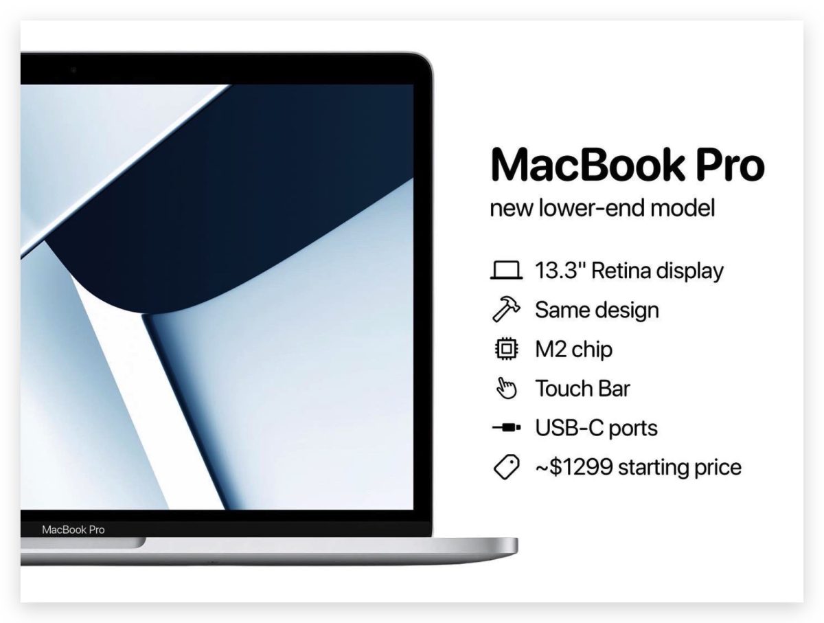 2022 春季發表會 M2 MacBook Pro