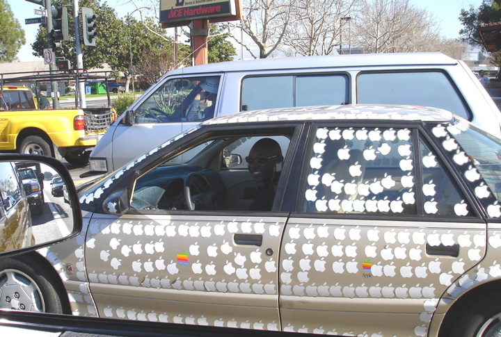 iPhone Mac 蘋果貼紙