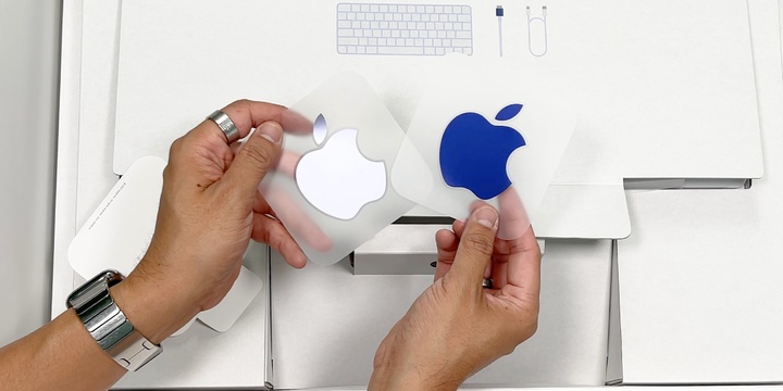 iPhone Mac 蘋果貼紙