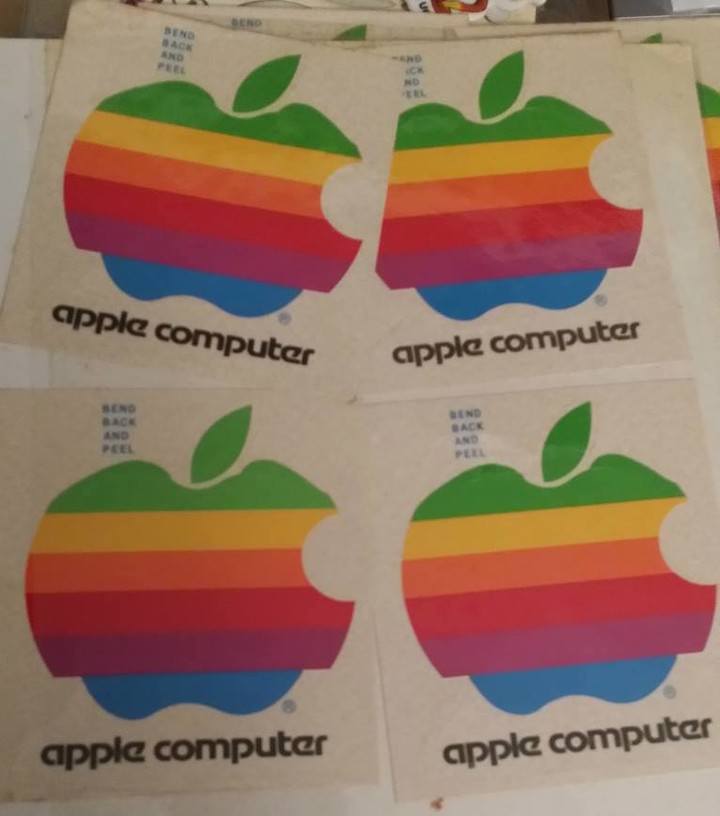 iPhone Mac 蘋果貼紙