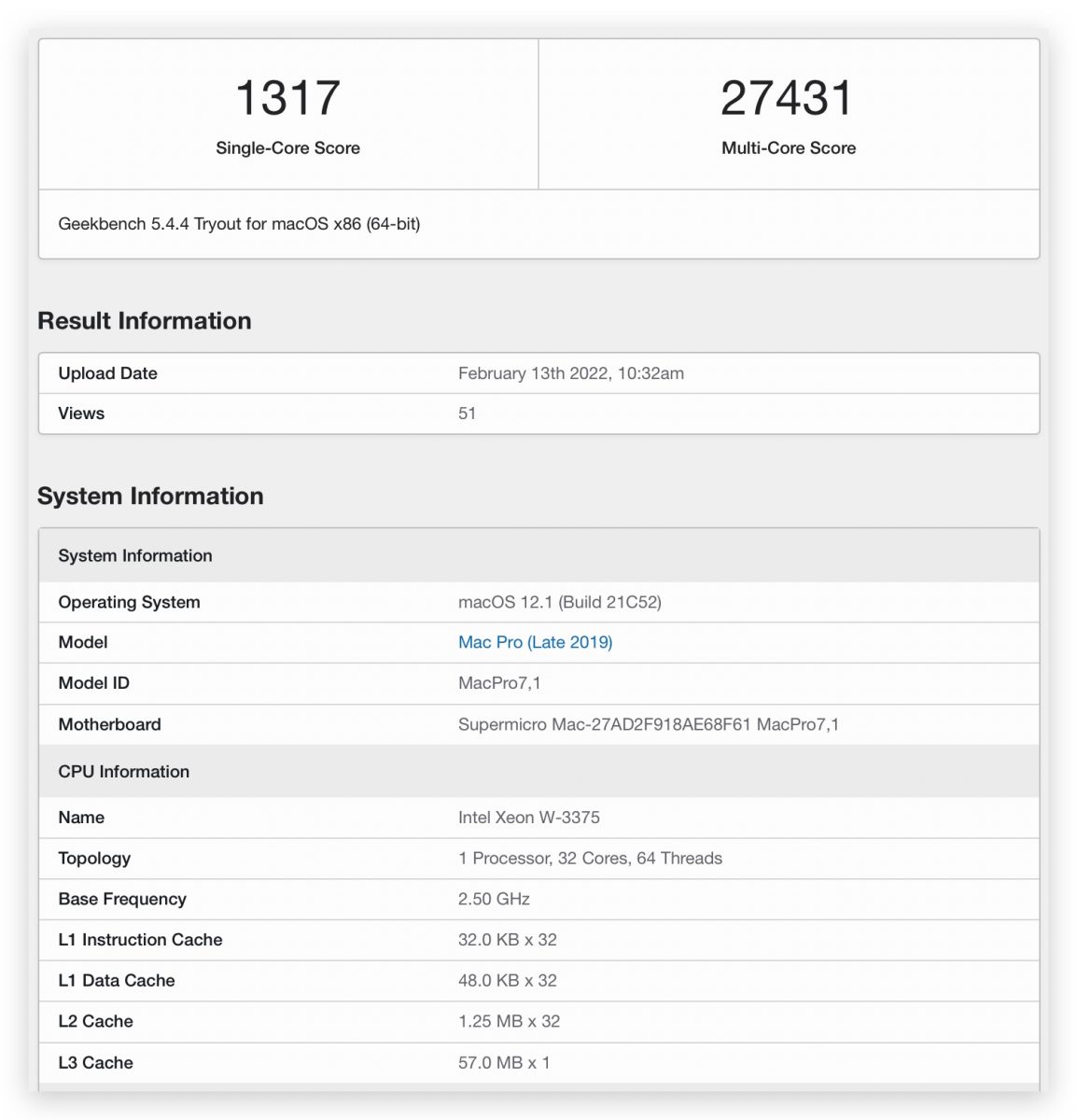 M1 Ultra 跑分 Mac apple silicon