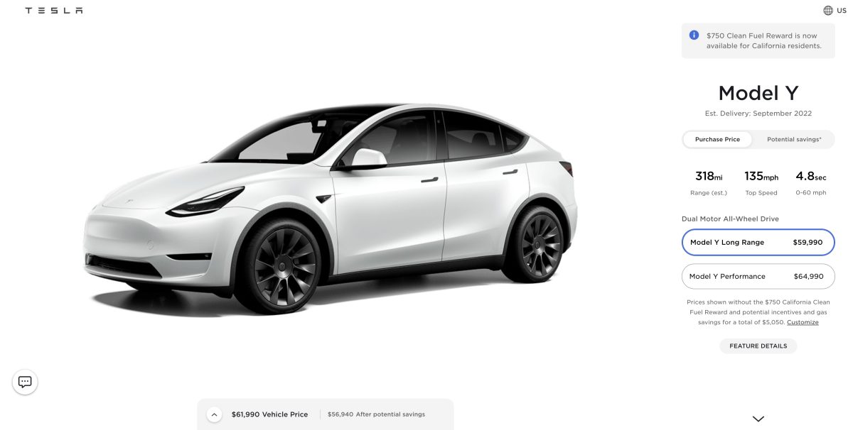 特斯拉 Tesla Model 3 Model Y 漲價