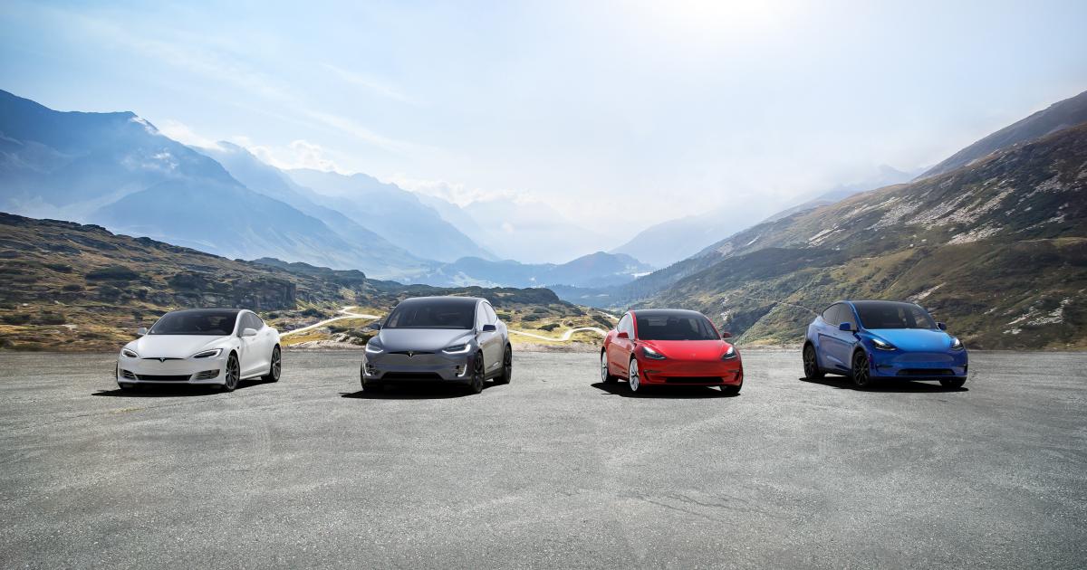 特斯拉 Tesla Model Y Model S Model X Model 3 銷量