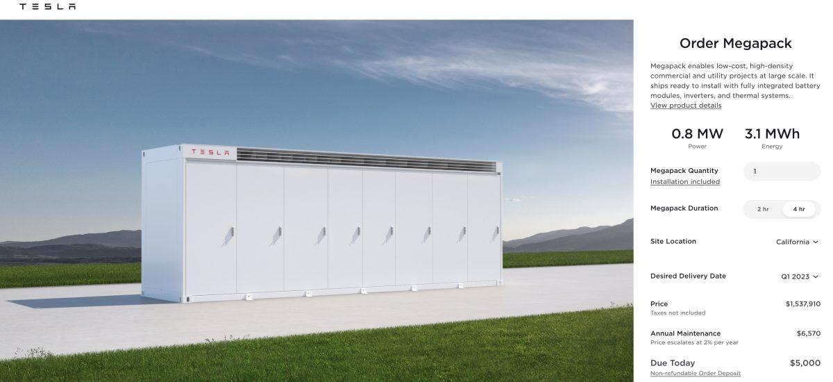 Tesla 特斯拉 Megapack