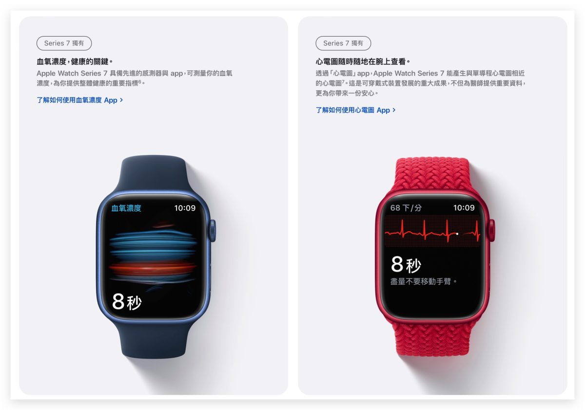 Apple Watch SE Apple Watch Series 7 差異 比較