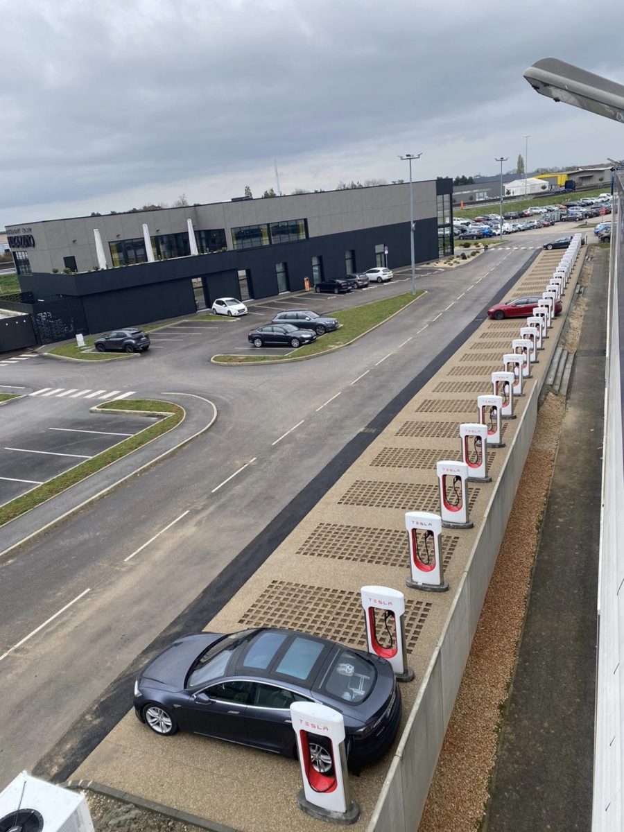 特斯拉 Tesla 超充站 超充樁