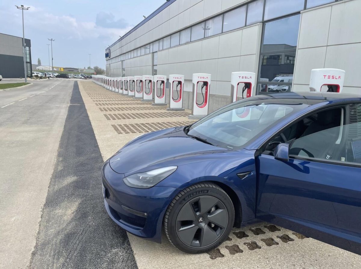 特斯拉 Tesla 超充站 超充樁