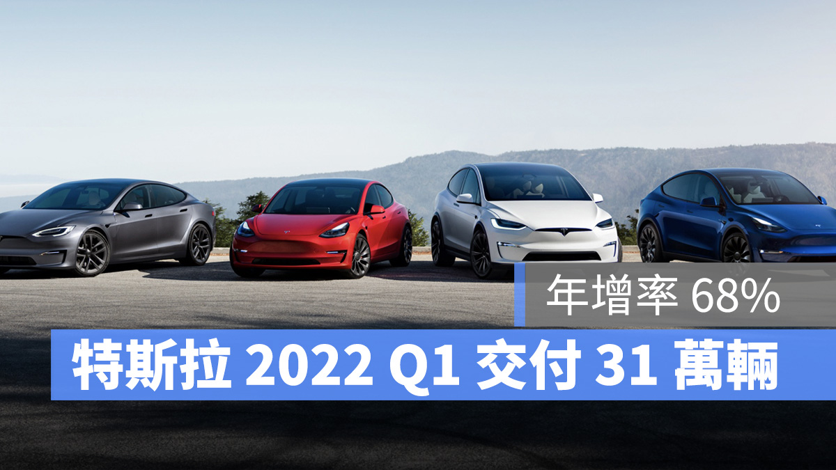 特斯拉 Tesla 銷量 交車數