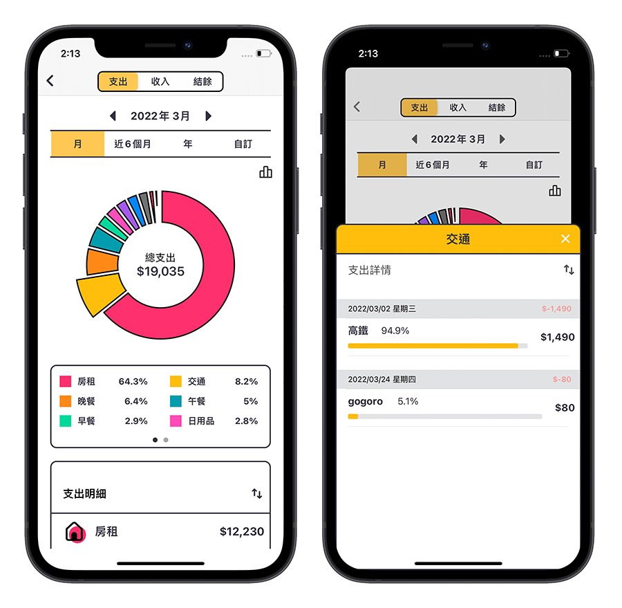 記帳 App 簡單記帳