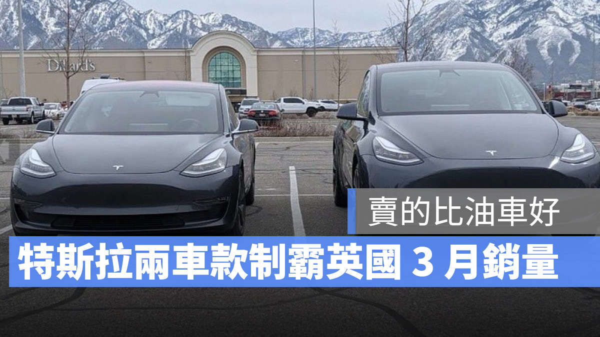 特斯拉 Tesla Model 3 Model Y 銷量