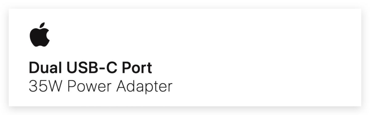 Apple 充電器 35W