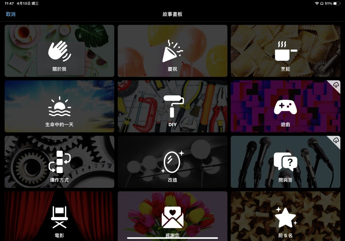 iMovie iPad iPhone 魔幻影片 故事畫版