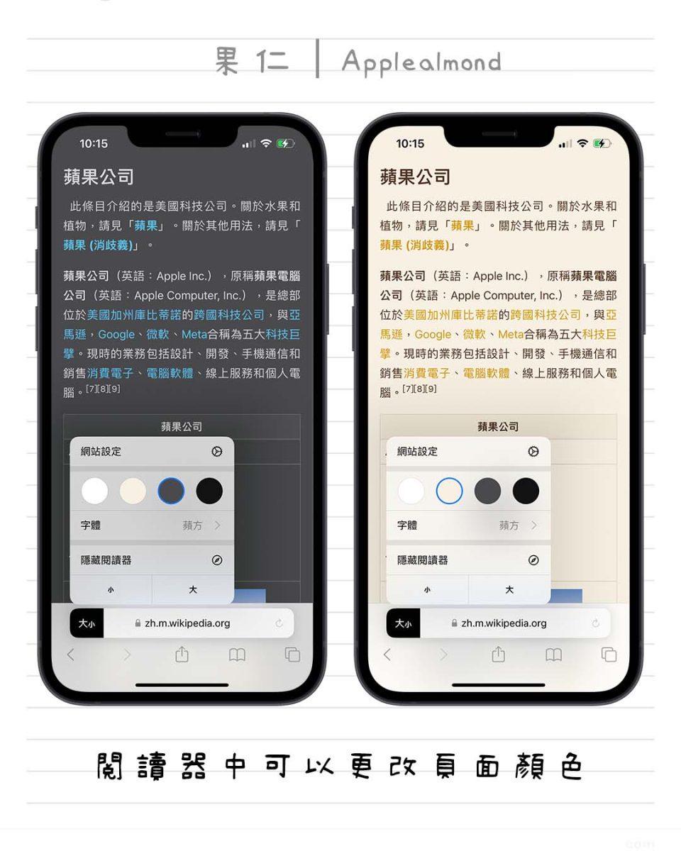 Safari 閱讀器 閱讀模式