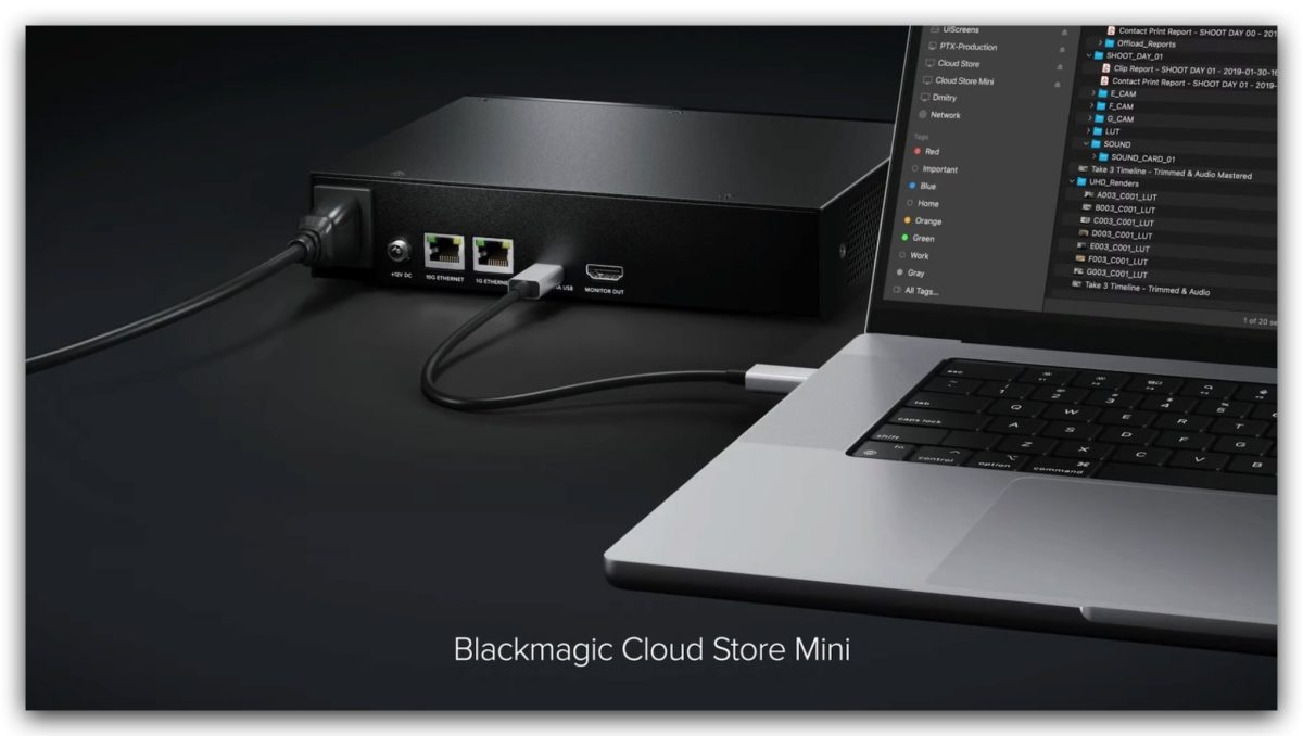 Blackmagic Cloud Storage