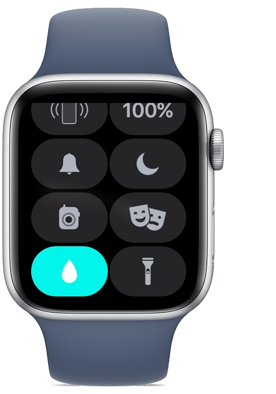 Apple Watch 水中鎖定 排水解鎖 防水