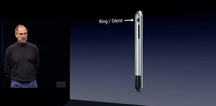 iPhone 靜音鍵