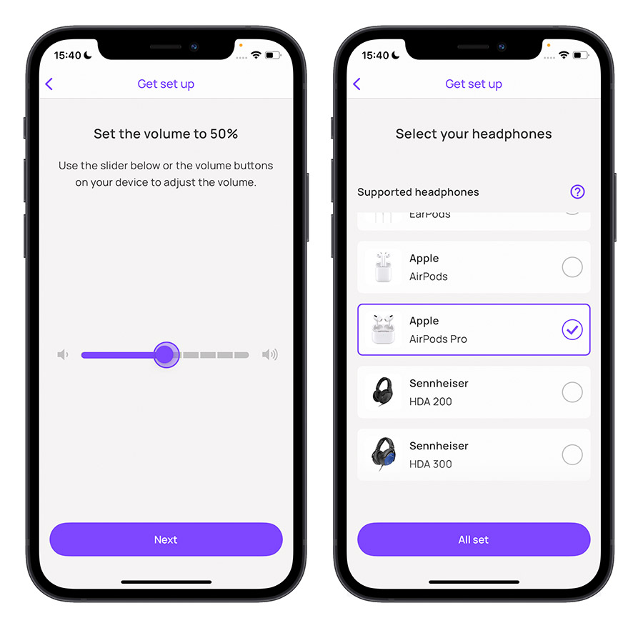 iPhone 測量聽力 App AirPods