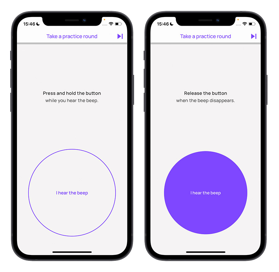 iPhone 測量聽力 App AirPods
